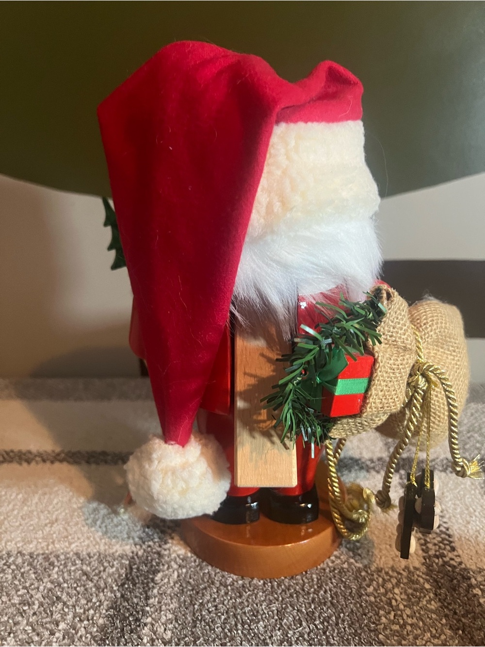 Steinbach Troll Santa Nutcracker Figurine with Faux Fur Hat - Model S1505 - Picture 6 of 9